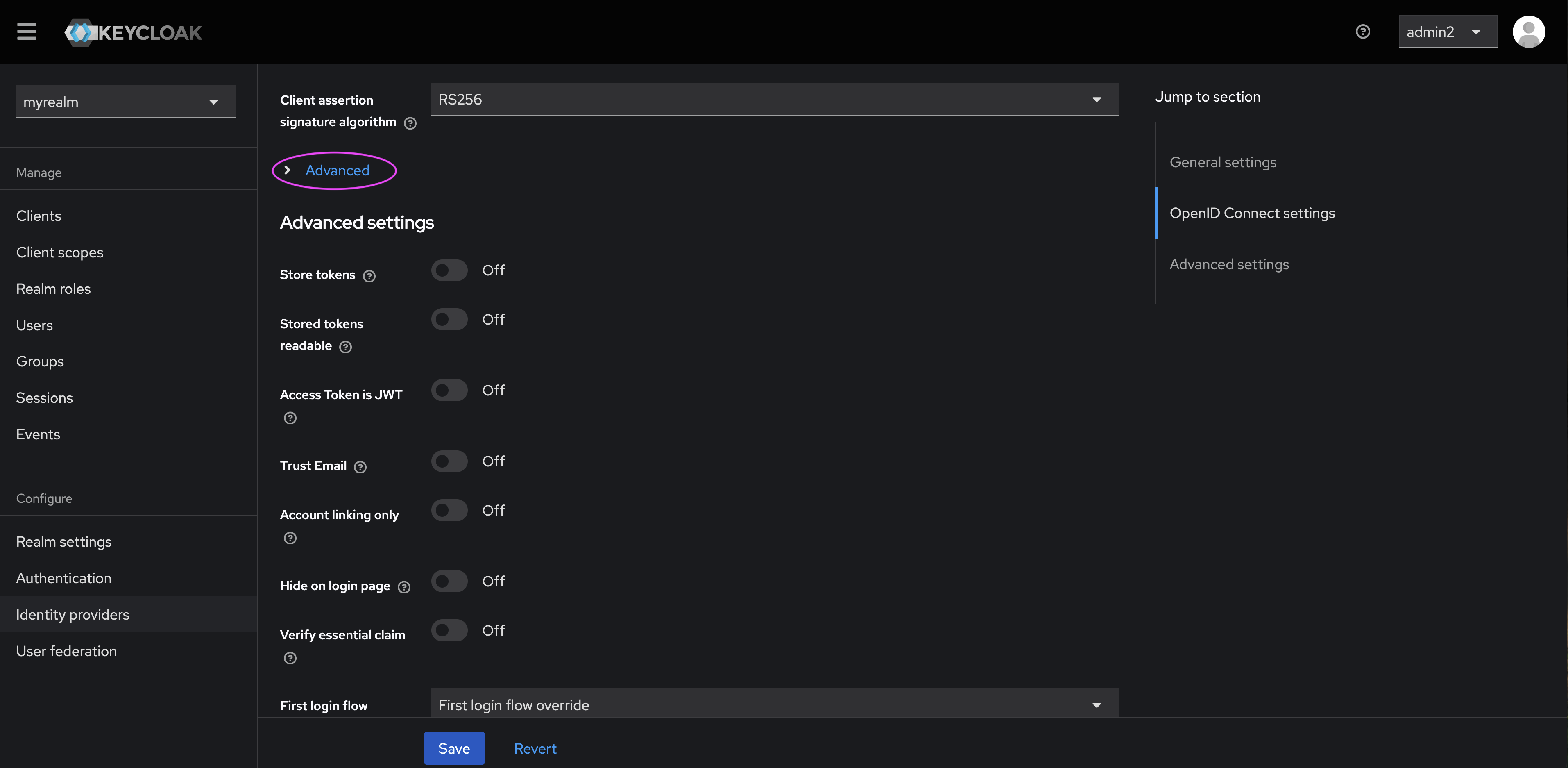 Advanced Toggle